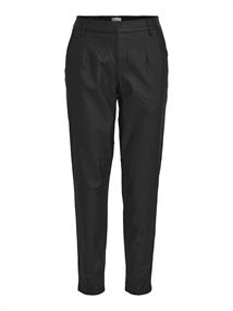 OBJBELLE LISA COATED PANT NOOS black
