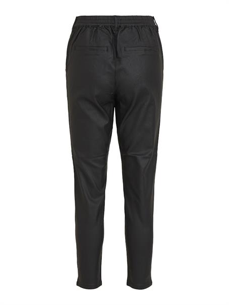 OBJBELLE LISA COATED PANT NOOS black