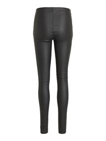 OBJBELLE MW COATED LEGGINGS NOOS black