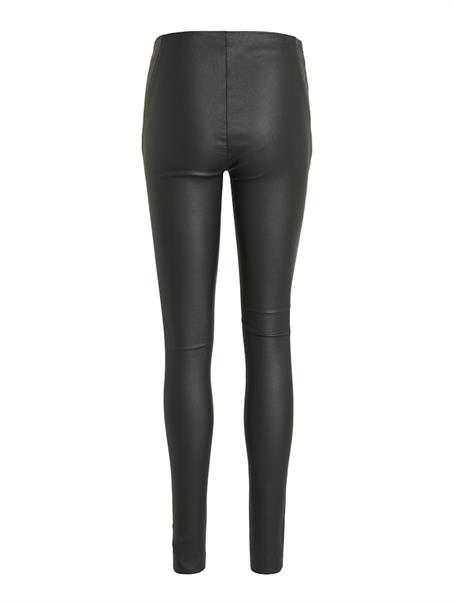 OBJBELLE MW COATED LEGGINGS NOOS black