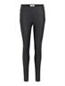 OBJBELLE MW COATED LEGGINGS NOOS black