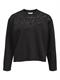 OBJBETZY L/S LO PULLOVER E AW FAIR 24 black