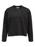 OBJBETZY L/S LO PULLOVER E AW FAIR 24 black