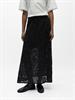 OBJBIANCA MW LO LONG SKIRT NOOS black