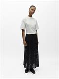 OBJBIANCA MW LO LONG SKIRT NOOS black