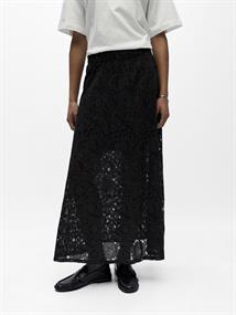 OBJBIANCA MW LO LONG SKIRT NOOS black