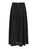 OBJBIANCA MW LO LONG SKIRT NOOS black