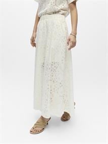 OBJBIANCA MW LO LONG SKIRT NOOS white sand
