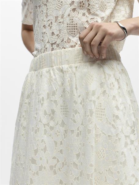 OBJBIANCA MW LO LONG SKIRT NOOS white sand