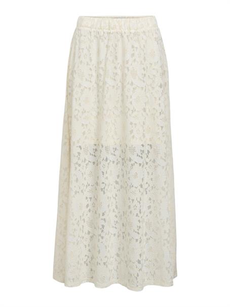 OBJBIANCA MW LO LONG SKIRT NOOS white sand