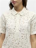 OBJBIANCA S/S LO POLO TOP NOOS white sand