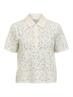 OBJBIANCA S/S LO POLO TOP NOOS white sand