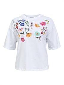 OBJCELESTE S/S T-SHIRT E DIV white