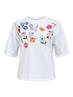 OBJCELESTE S/S T-SHIRT E DIV white