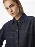 OBJCRYSTAL DNM LO L/S JACKET 136 dark blue denim
