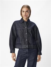 OBJCRYSTAL DNM LO L/S JACKET 136 dark blue denim