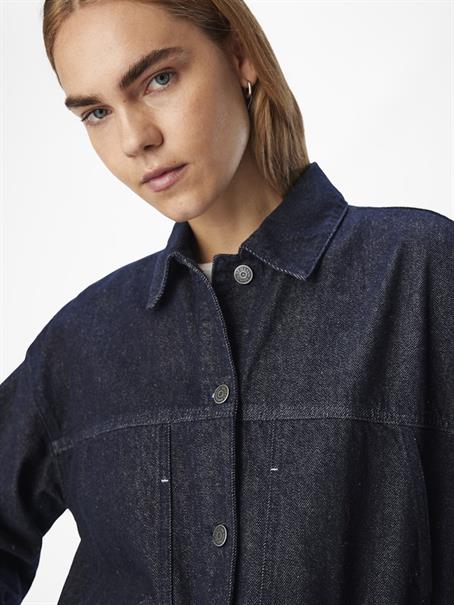 OBJCRYSTAL DNM LO L/S JACKET 136 dark blue denim