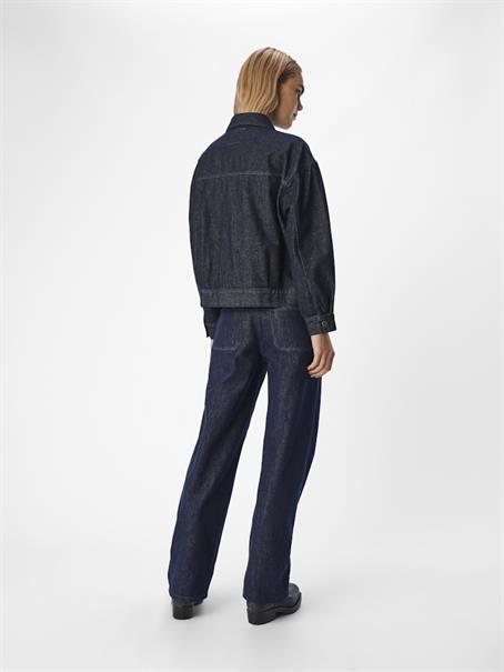 OBJCRYSTAL DNM LO L/S JACKET 136 dark blue denim
