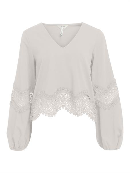 OBJDANNI RE L/S TOP 134 white sand