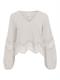 OBJDANNI RE L/S TOP 134 white sand