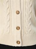 OBJDORIS RE L/S KNIT CARDIGAN NOOS sandshell