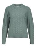 OBJDORIS RE L/S KNIT PULLOVER NOOS dark forest