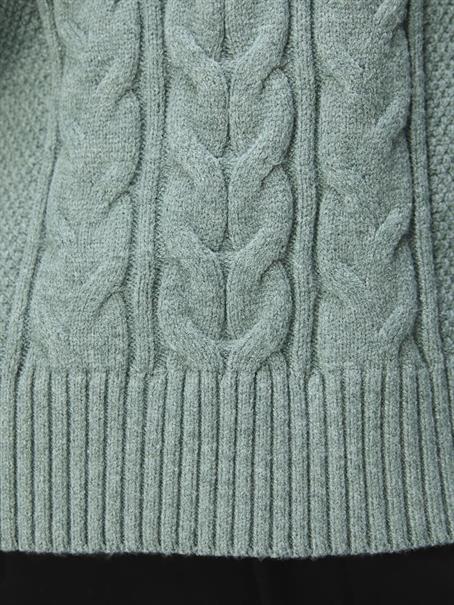 OBJDORIS RE L/S KNIT PULLOVER NOOS dark forest