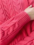 OBJDORIS RE L/S KNIT PULLOVER NOOS hot pink
