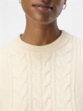 OBJDORIS RE L/S KNIT PULLOVER NOOS sandshell