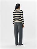 OBJEBBA L/S RE KNIT PULLOVER NOOS sandshell