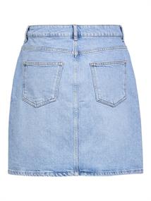 OBJELLEN HW SHORT DENIM SKIRT NOOS light blue denim
