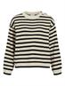 OBJELLY LO LS KNIT PULLOVER NOOS sandshell
