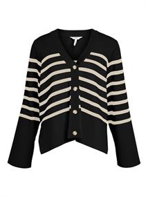 OBJESTER L/S CARDIGAN NOOS black