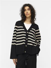 OBJESTER L/S CARDIGAN NOOS black
