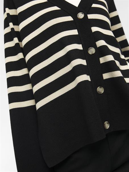 OBJESTER L/S CARDIGAN NOOS black