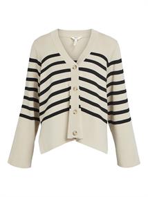 OBJESTER L/S CARDIGAN NOOS sandshell