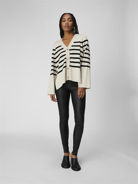 OBJESTER L/S CARDIGAN NOOS sandshell