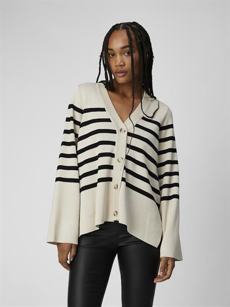 OBJESTER L/S CARDIGAN NOOS sandshell
