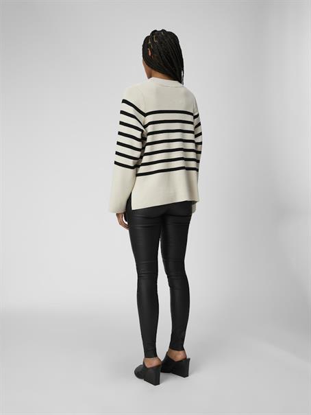 OBJESTER L/S CARDIGAN NOOS sandshell