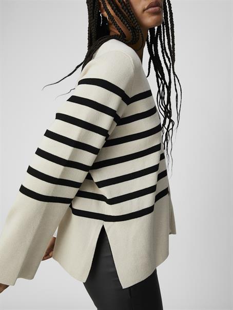 OBJESTER L/S CARDIGAN NOOS sandshell