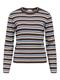OBJESTER L/S RE KNIT PULLOVER NOOS seal brown
