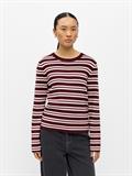OBJESTER L/S RE KNIT PULLOVER NOOS windsor wine