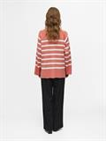 OBJESTER LS KNIT TOP NOOS georgia peach