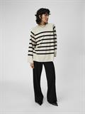 OBJESTER LS KNIT TOP NOOS sandshell