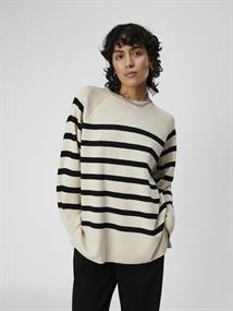 OBJESTER LS KNIT TOP NOOS sandshell