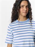 OBJESTER S/S NEW KNIT PULLOVER NOOS cornflower blue