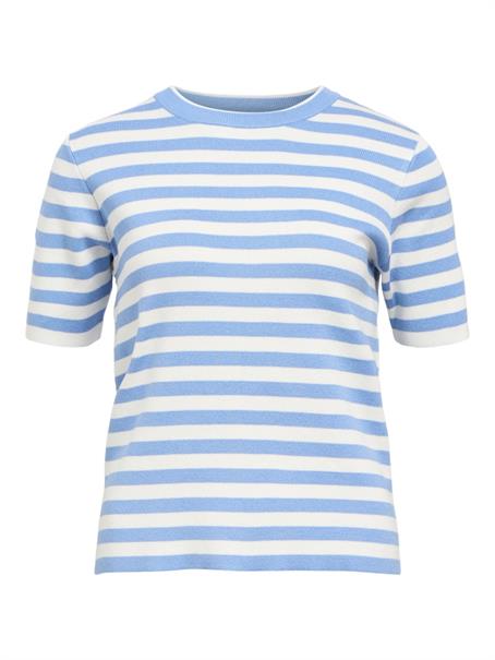 OBJESTER S/S NEW KNIT PULLOVER NOOS cornflower blue