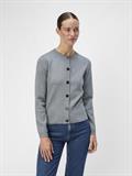 OBJESTER SLI L/S KNIT CARDIGAN NOOS medium grey melange