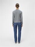 OBJESTER SLI L/S KNIT CARDIGAN NOOS medium grey melange