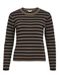 OBJESTER SLI L/S KNIT PULLOVER NOOS morel